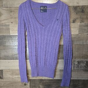 American Eagle Outfitters Vintage Cable Knit Sweater